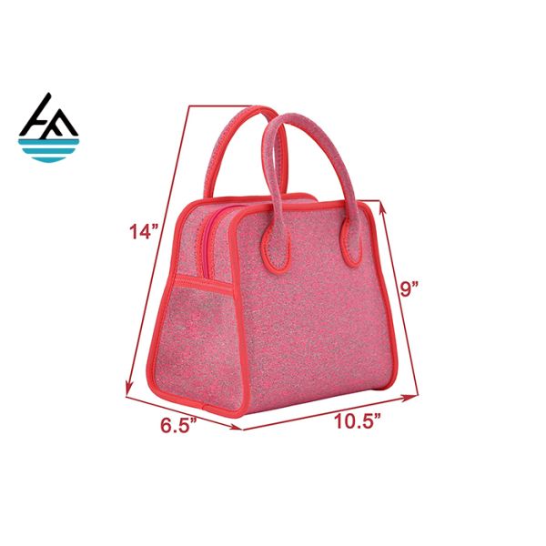 Fashion Large Durable Built Neoprene Tote Bag With Handle Easy Carry