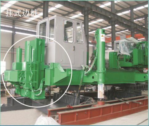 Vibration Free Hydraulic Static Pile Driver , Sheet Pile Driving Equipment