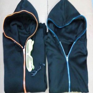 Cheap 2015 party el hoodies/ glow hoodies/ light up hoodies wholesale
