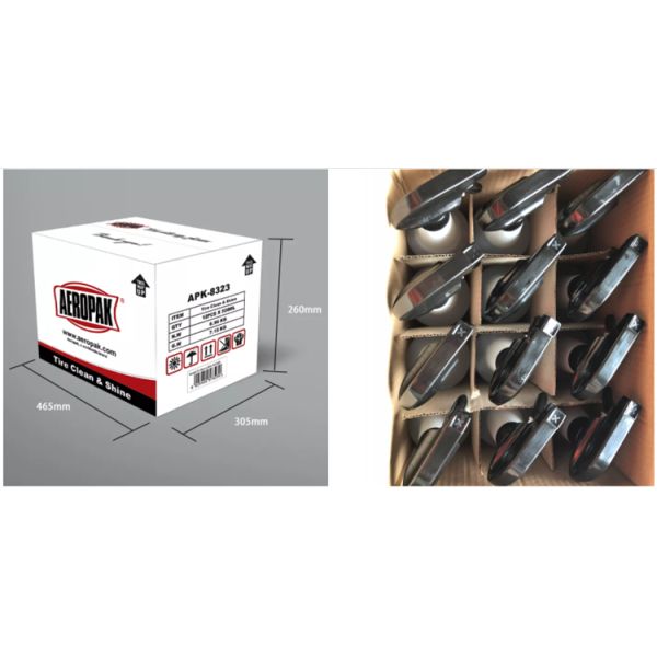 OEM ODM Aeropak Wheel And Tire Cleaner Shine Spray For Cars Tyre