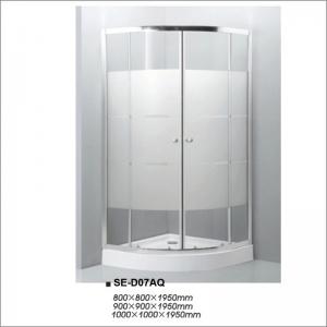 Aluminium Frame Bathroom Shower Enclosures Free Standing CE Certification
