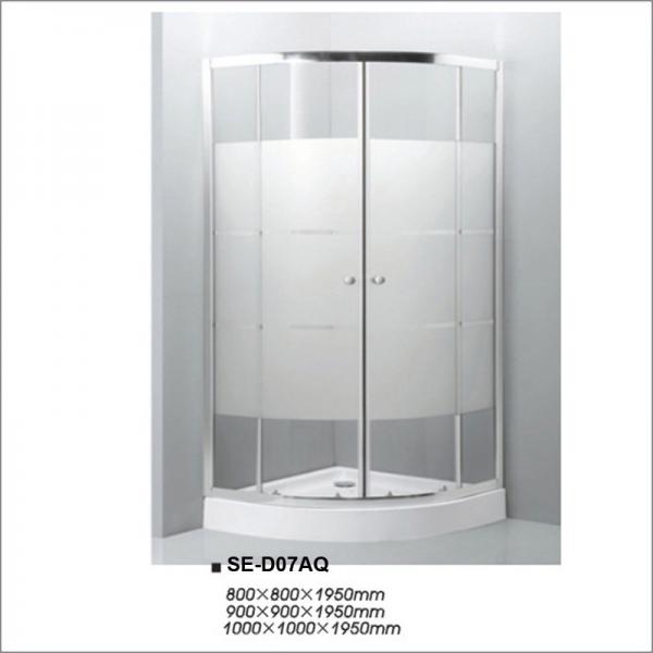Quality Aluminium Frame Bathroom Shower Enclosures Free Standing CE Certification for sale