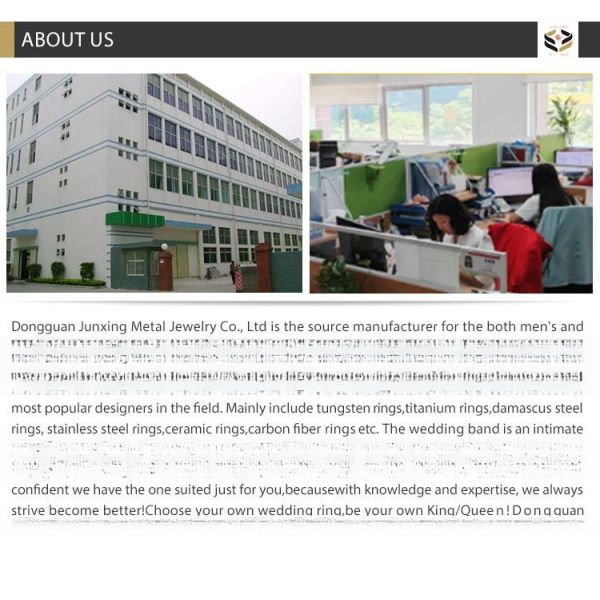 Blue Purple Box Elder Wood Inner Brushed Faceted Styles 8mm Classic Silver or Black Tungsten Ring for Men Wedding Bands