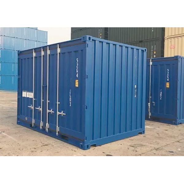 12ft 3.6m Dry Cargo Storage Shipping Container with Side Door Opening and BV CSC Certification Made of Corten Steel