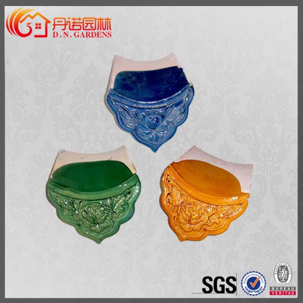 Chinese temple building material ceramic roof tile price
