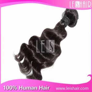 China Popular wholesale pure virgin indian remy human hair weft on sale