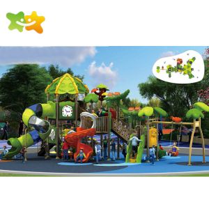 Cheap Children Outdoor Playground Equipment Plastic Playground Slide Swing Set wholesale