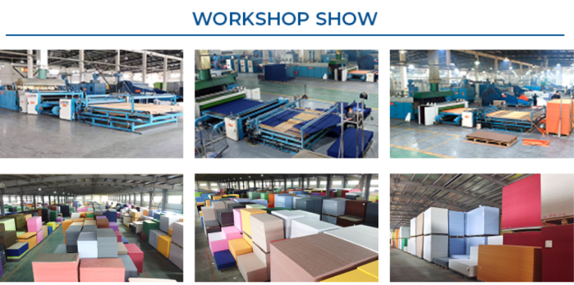 100% Polyester Fiber Hexagonal Acoustic Panels 8mm Efficient sound absorption