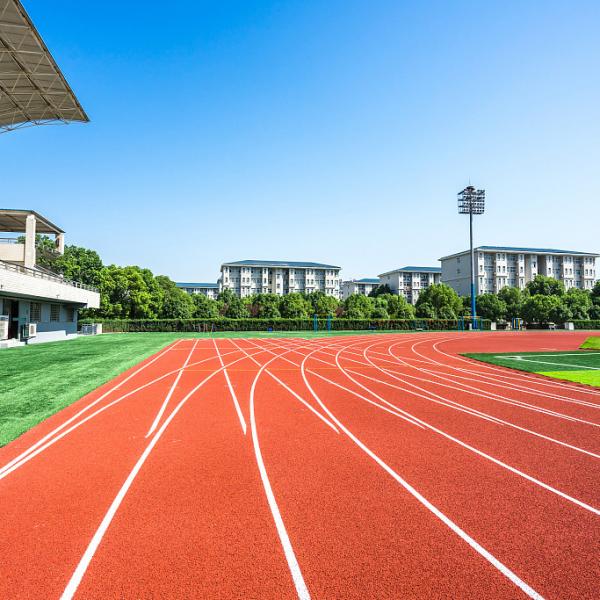 400m Standard Eco Sports Flooring Synthetic Full PU Rubber Athletic Running Track