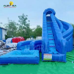 Cheap Outdoors 50ft Kids Jumping Jungle Pvc Inflatable Water Slides wholesale