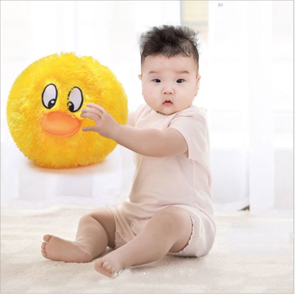 Soft Hairy Plush Bouncing Toy Balls Hand Catching Ball Toy Business Type 's Bestseller