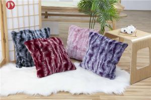 Cheap Shaggy Fancy Nordic Faux Fur Wholesale Decorative Pillow Cover With Invisible Zipper wholesale