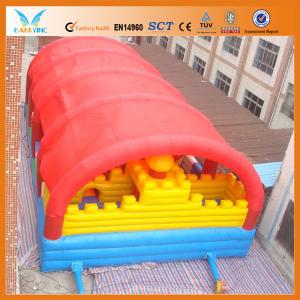 China Teenagers Inflatable Bouncy Castle For Theme Park Tear Resistance on sale