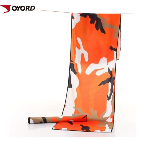 Absorbent Soft Fresh Ice Towel , Custom Fitness Towels Eco Friendly For Traveling