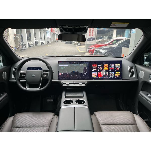Extended-Range Electric Vehicle Li L9 2022 Max Version 21" Wheel 6 Seats SUV Affordable And Low Mileage