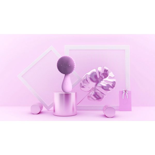 Portable ultrasonic mini Deep Electric Silicone Facial Cleansing Brush