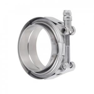 Cheap Male Female 304 Stainless Steel Pipe Fittings Flanged V Band Clamp wholesale