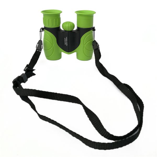 Optical 8x21 Binoculars for Kids Shock Proof Bak4 Prism Kids Binoculars With Neck Strap