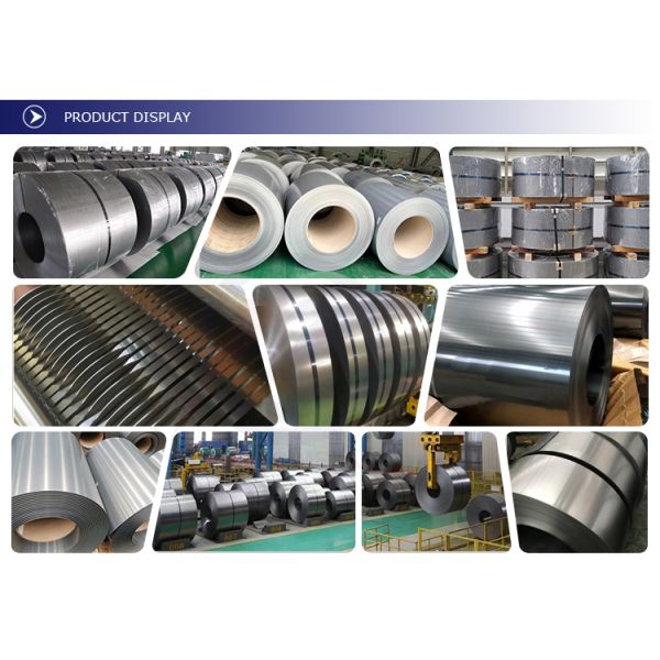 ISO9001 Certified Cold Rolled Grain Oriented Silicon Steel Strip Wide Range of Width Options for Customized Production