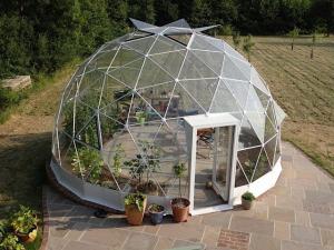 Cheap Outdoor Half Sphere Glaming Glass Geodesic Dome Tent With Igloo Frame wholesale