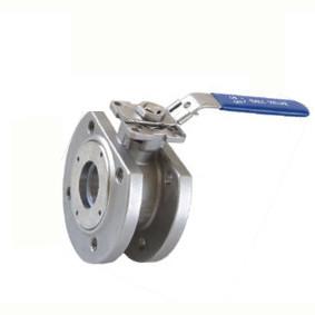 Quality 1PC WAFER FLANGDE BALL VALVE WITH MOUNTING PAD ss304,ss316 for sale