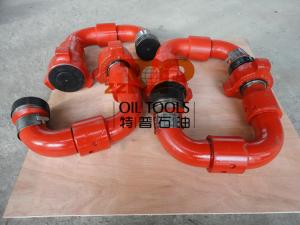 China 5000psi Wellhead Manifold Hydraulic Swivel Joint Type 90 For Pipe Line Connection on sale