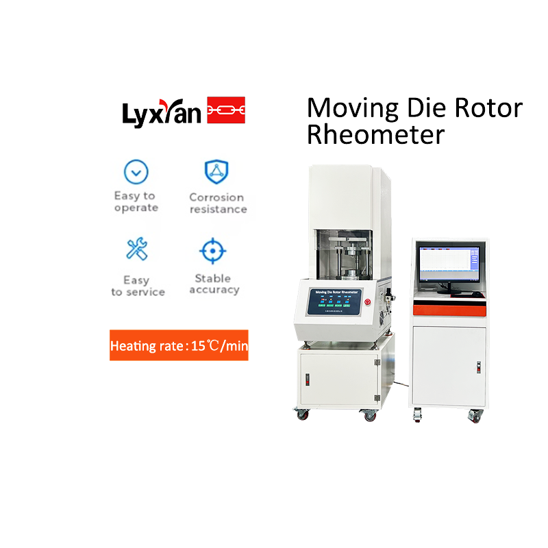 Moving Die Rubber Rheometer Computer Control Meeting Standard ASTM D5289