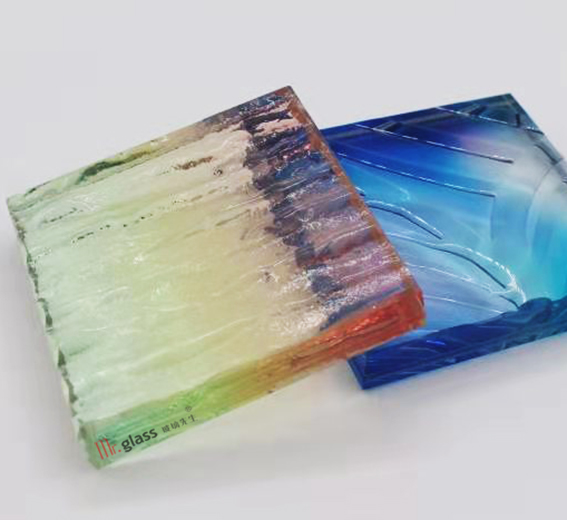 Window Kilnforming 1220x1830mm Decorative Fused Glass