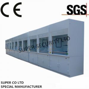 Cheap Poly Ducted Laboratory Chemical Fume Hood / Cupboard with PP Cup Sink for testing, lab use wholesale