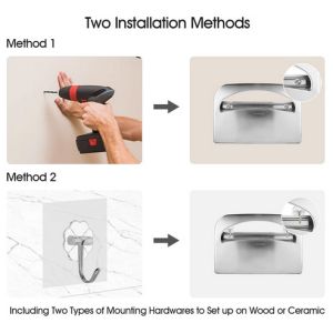 Wall Mount Commercial Toilet Seat Cover Dispensers Stainless Steel Bathroom