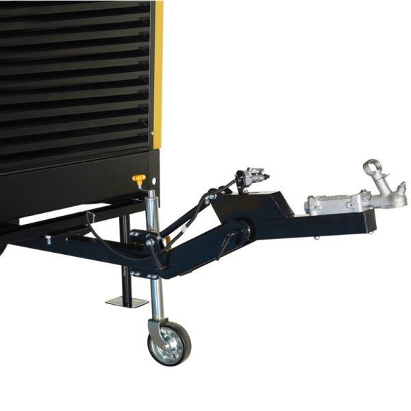 Diesel Engine Pump Set 2 Wheel Dry Priming Pump Firefighting Diesel Powered Water Pump