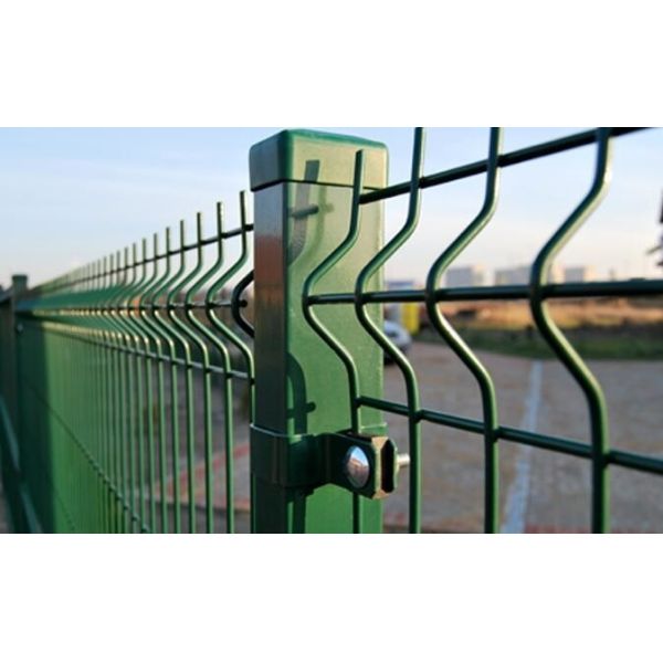 Heavy Duty Pvc Vinyl Decoration 3d Welded Wire Mesh Fencing 1.53x2.5m