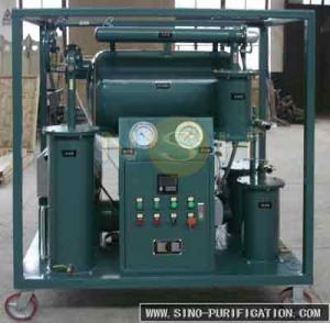 China PLC Vacuum Dielectric Insulation Oil Purifier 18000L/H OD 25MM on sale