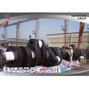 Ship Inspection Crankshaft Forging Custom With Heavy Diesel Engine
