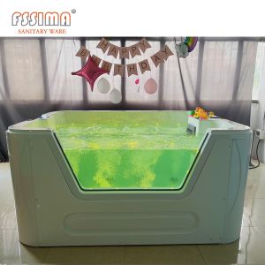 Cheap Freestanding Baby SPA Bathtub Combo Massage Multifunctional With Computer Control wholesale