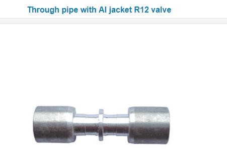 #6 #8 #10 #12 A/C Al joint with iron cap 90 Degree Female O-Ring fitting O-Ring Female Thread 90 degree Hose connector