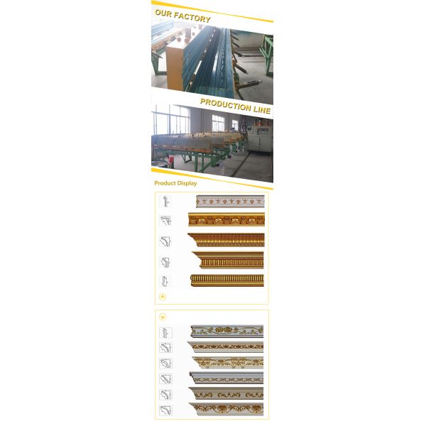 High Density Polyurethane PU Cornice Molding Machine