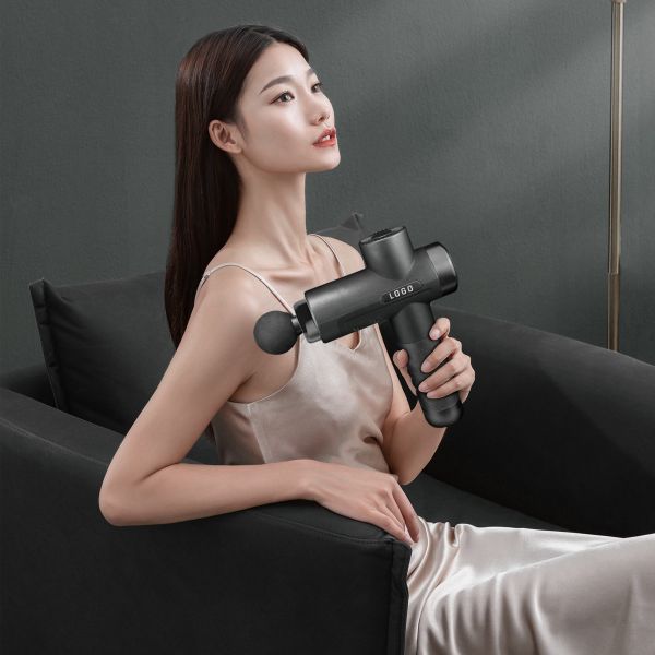 6Pcs Function Head Relaxation Muscle Massage Gun Long Battery Life Massager Gun