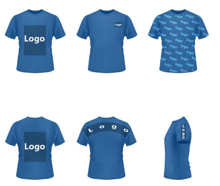 100% Cotton Men bank accept the customer logo adding printing High Quality casual Custom T shirt