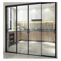 China Toughened Glass Push Pull Sliding Door Partition Soundproof for sale