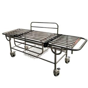 China Flexible Stretcher Hospital Bed Wheeled Emergency Folding Stretcher on sale