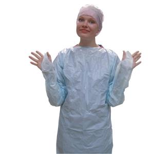 Cheap Lightweight Disposable Work Overalls , Disposable Hospital Theatre Gowns wholesale