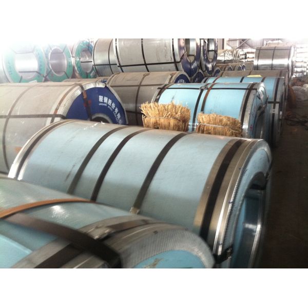 cold rolled 201 / 304 / 316 / 316L / 321 Stainless Steel Coils Natural Color