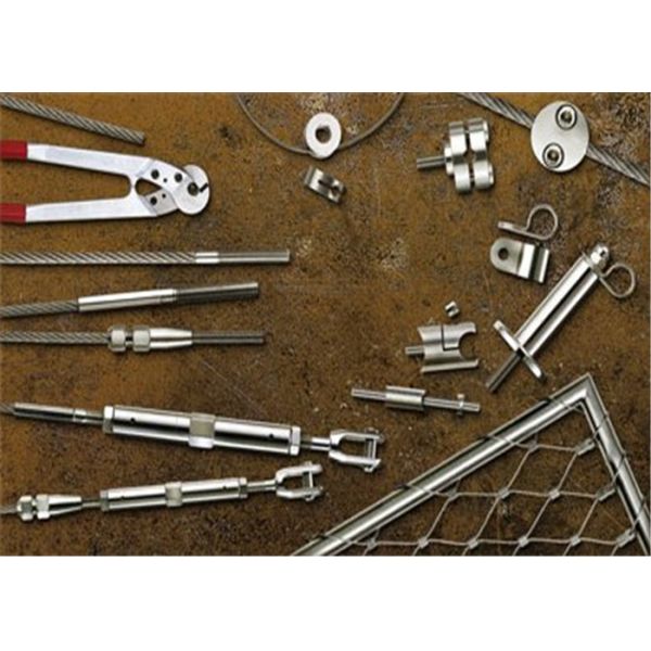 Inox Reo Mesh Climbing Plants 304 316 Stainless Steel Wire Mesh 150x150mm