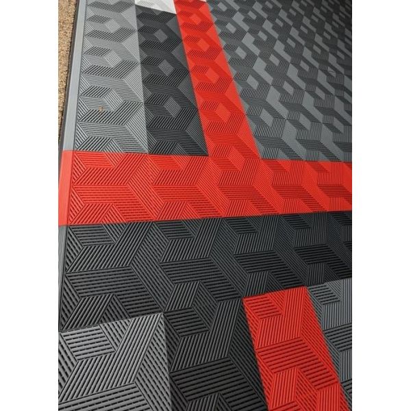 UV Proof Interlocking Garage Tile 25000Lbs Interlocking Carpet Tiles For Garage