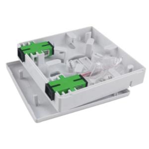 Cheap White GPON Indoor 86mm length Fiber Optic Distribution Box wholesale