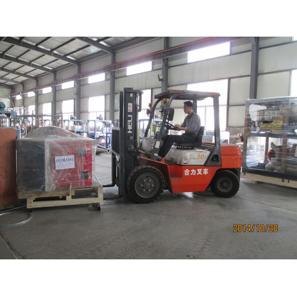 Window Profile PVC Pulverizer Machine With Dust Collector 120 - 300kg/h