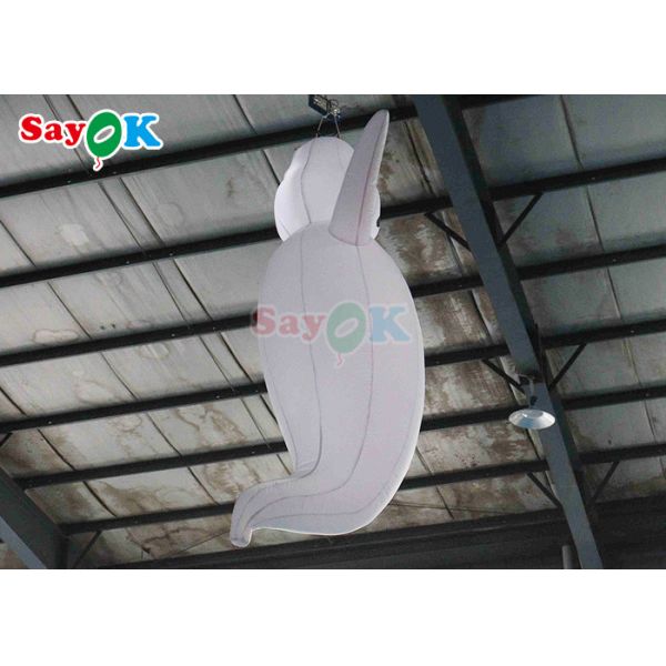 5FT Height Halloween Inflatables Cute Outdoor Hanging Ghost Decorations