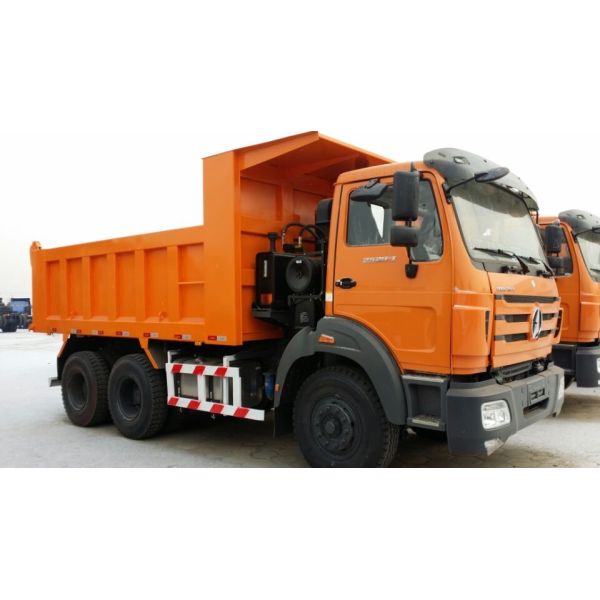 New 375hp Beiben Truck Heavy Duty Dump Truck Front Lifting Manual Type Transmission