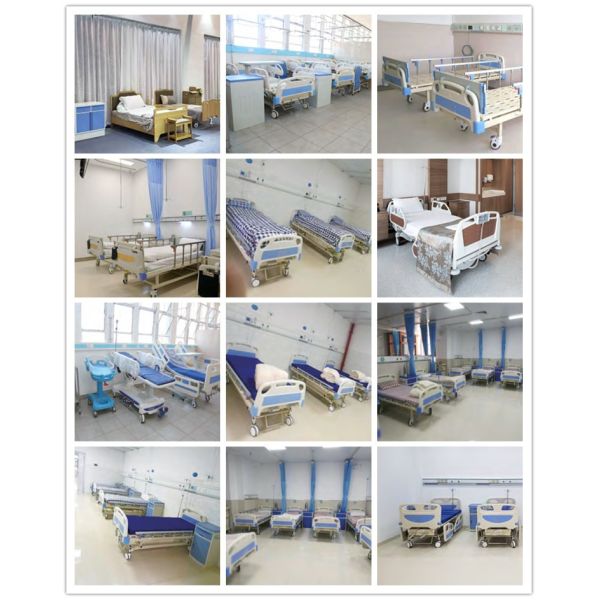 Luxury 3-Function Electric Medical Hospital Bed Standard CPR System
